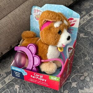 NWT Play Right Corgi Pet Puppy Toy